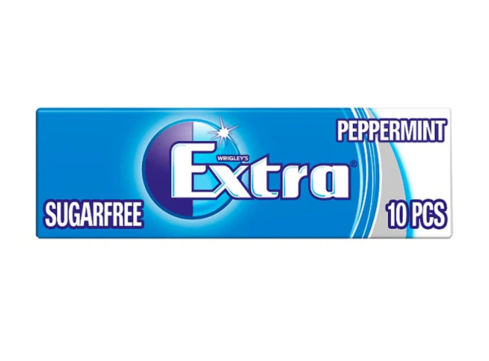 Extra Gum Peppermint Sugarfree 10 pieces