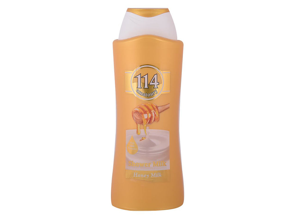 114 Shower Gel Honey Milk 650 ml