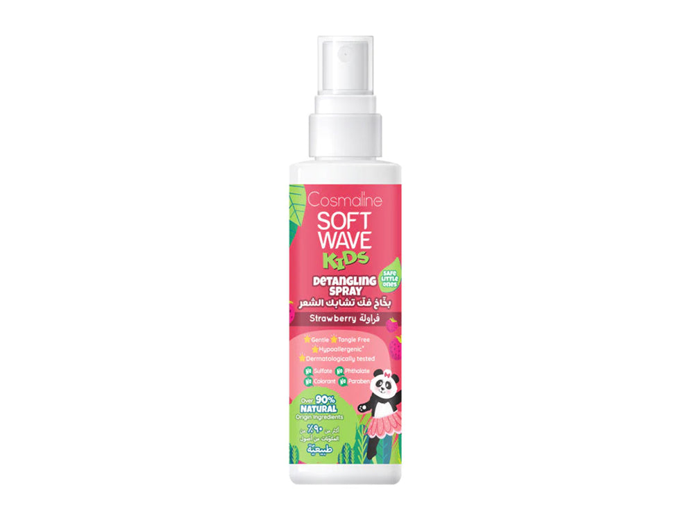 Soft Wave Kids Detangling Spray Strawberry 125 ml