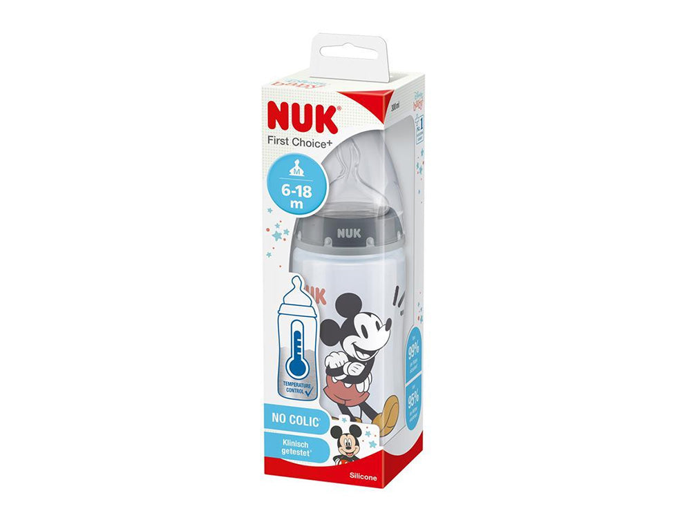 Nuk Milk Bottle Mickey (6-18 M) 300 ml