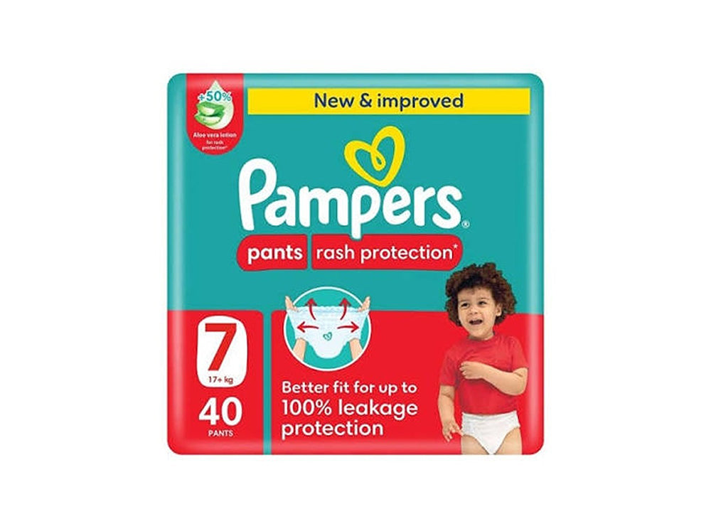 Pampers Pants 7 (17+Kg) 40 pieces