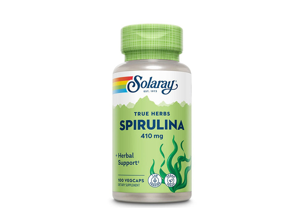 Solaray Spirulina 410Mg 100 capsules