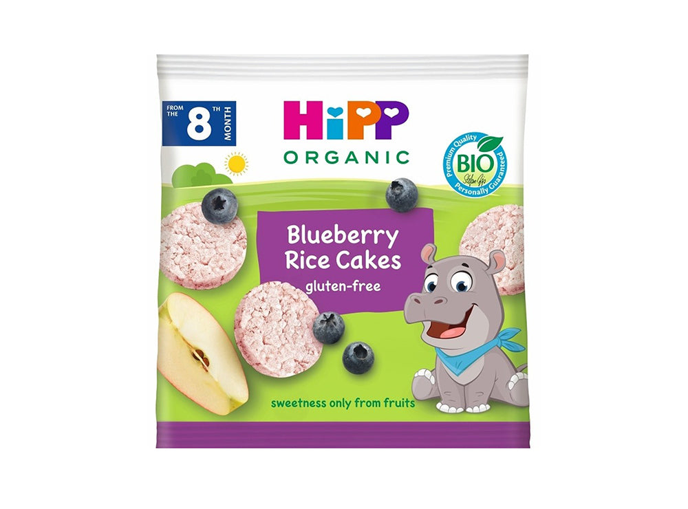 Hipp Rice Cake With Bleueberry 8M 35 g
