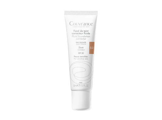 Avene Couvrance Foundation Fluide 5.0 Dore/Golden SPF20 30 ml