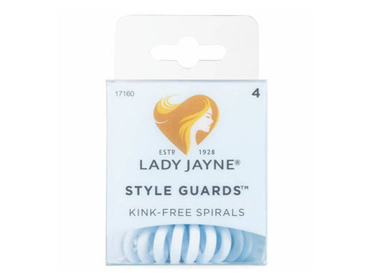 Lady Jayne Style Guards Sky Blue Kink Free Spirals