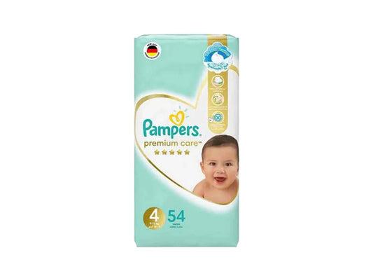 Pampers Premium 4 (9-14Kg) 15%Off 54 pieces