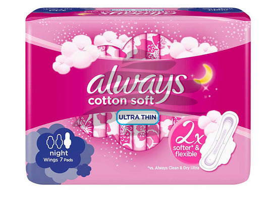 Always Ultra Thin Night 7 pieces