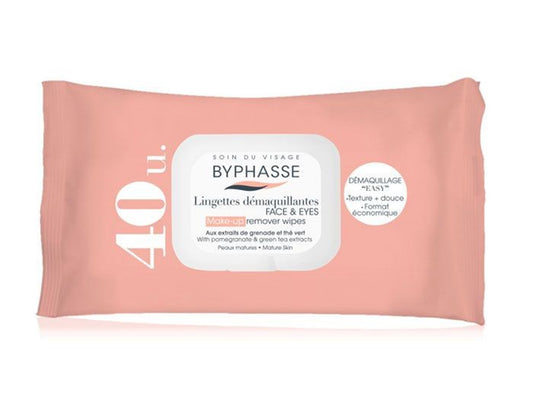 Byphasse Makeup Remover Wipes Grenade