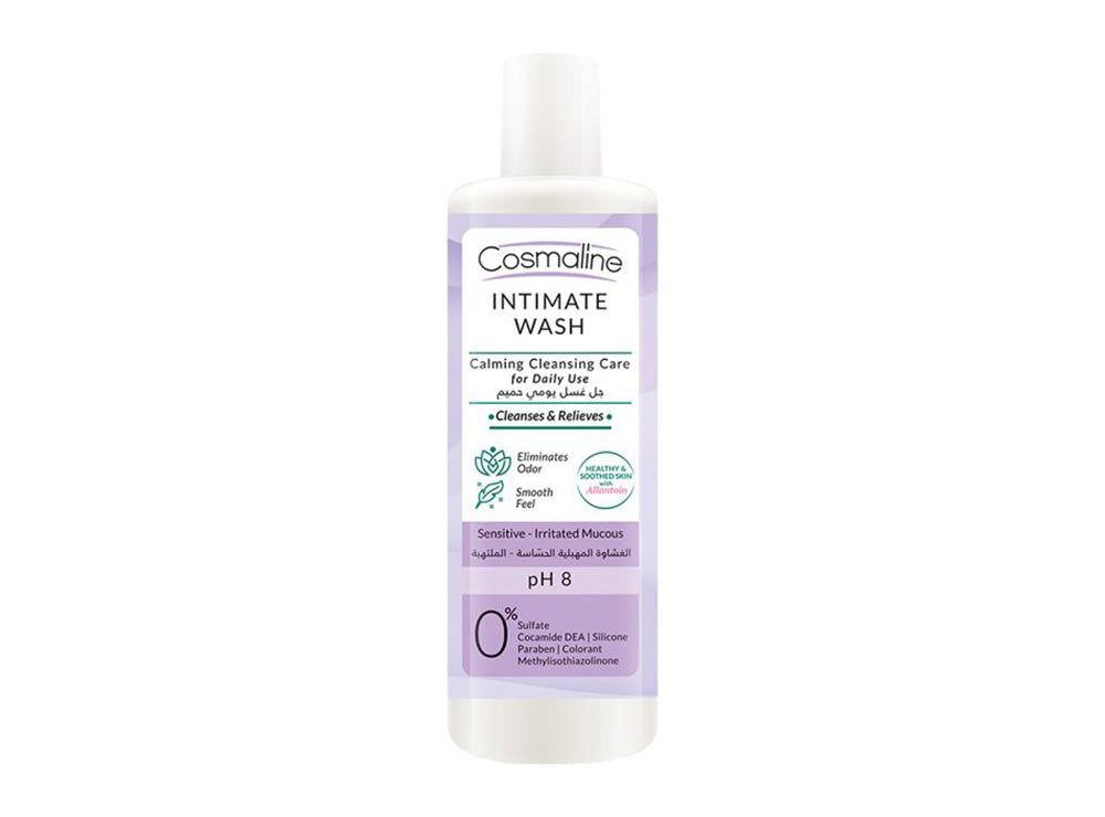 Cosmaline Intimate Wash Ph 8 Sensitive Irritated Mucous 230 ml