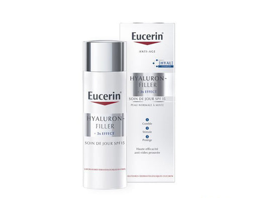 Eucerin Hyaluron Filler 3 Effect (N C Skin)  SPF15 50 ml