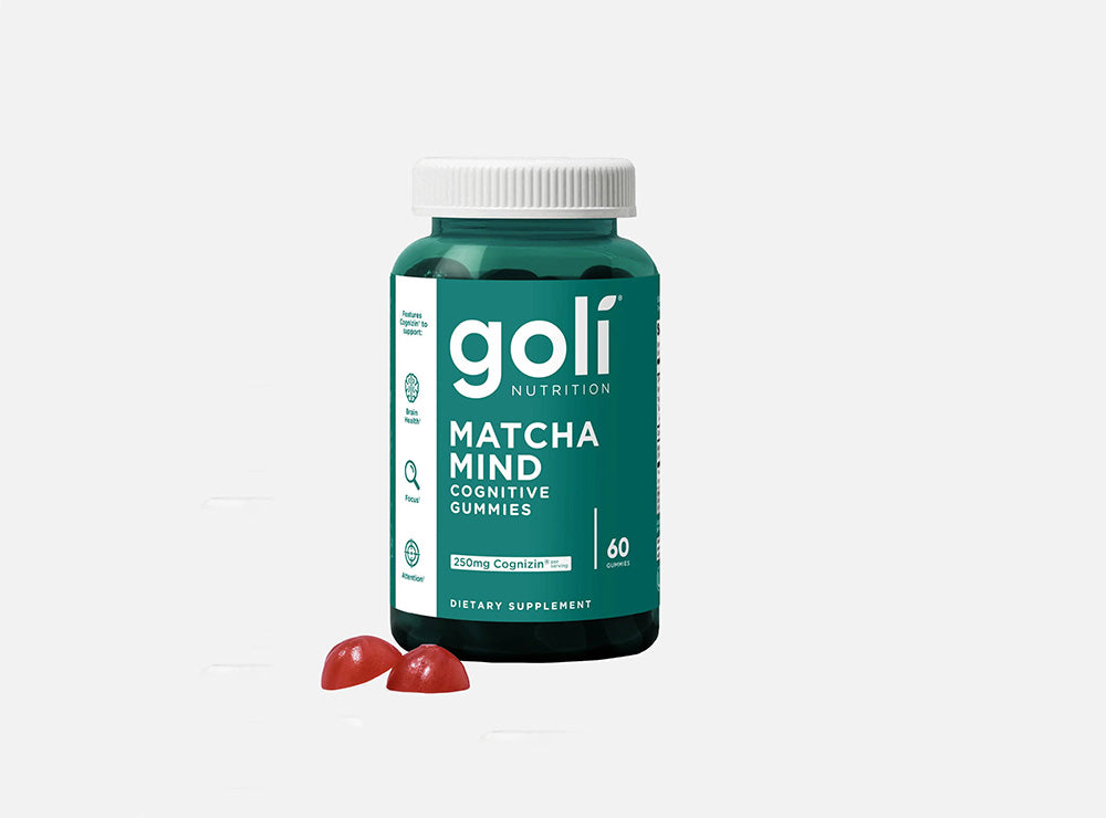 Goli Matcha Mind Cognitive Gummies 60 pieces