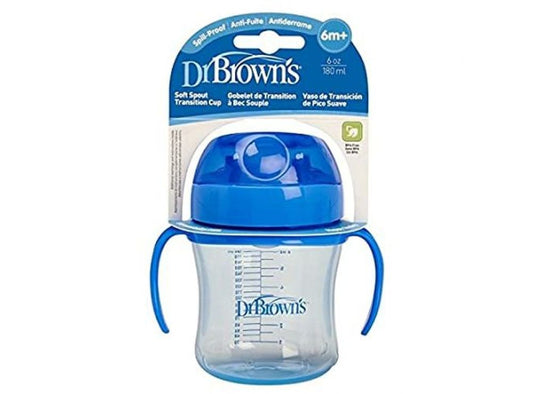 Dr Brown's Soft Spout Transition Cup 6 Months+ 180 ml