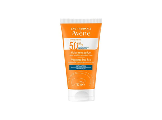 Avene Ecran Fragrance Free Fluid Spf50+