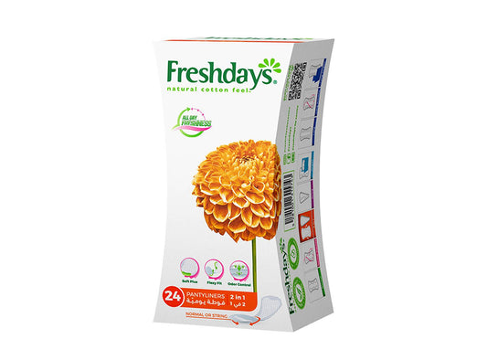 Freshdays 2 In 1 Normal Or String 24 pieces