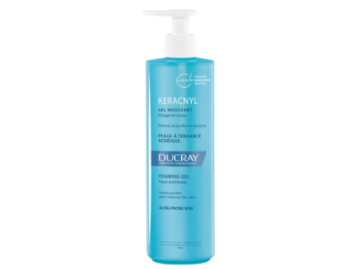 Ducray Keracnyl Gel Moussant 400 ml