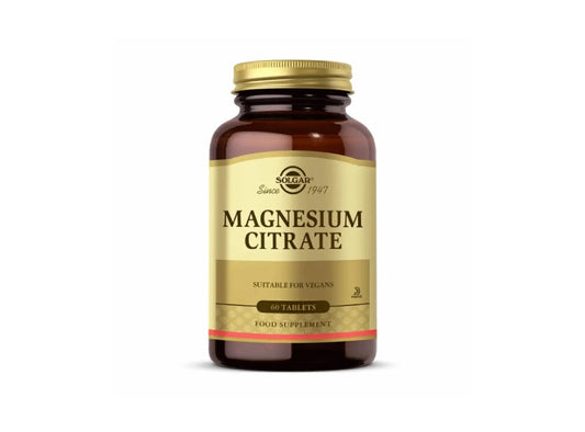 Solgar Magnesium Citrate 200Mg 60 Tablets