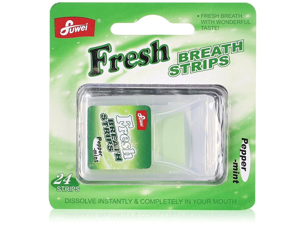 Fresh Breath Strips Pepper Mint