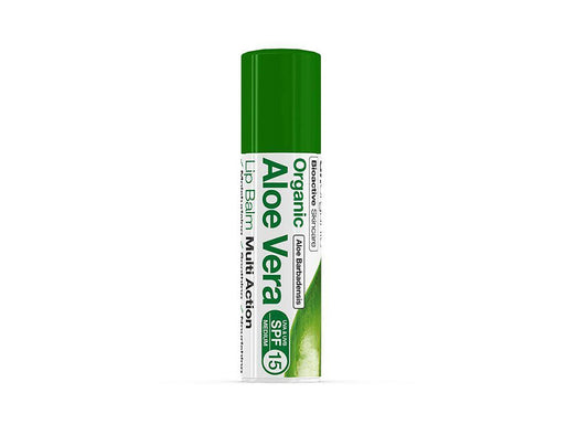 Dr Organic Aloe Vera Lip Care SPF 15