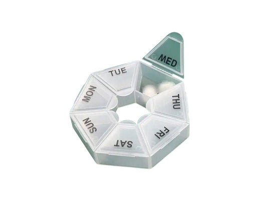 Pill Box Round 7 Days