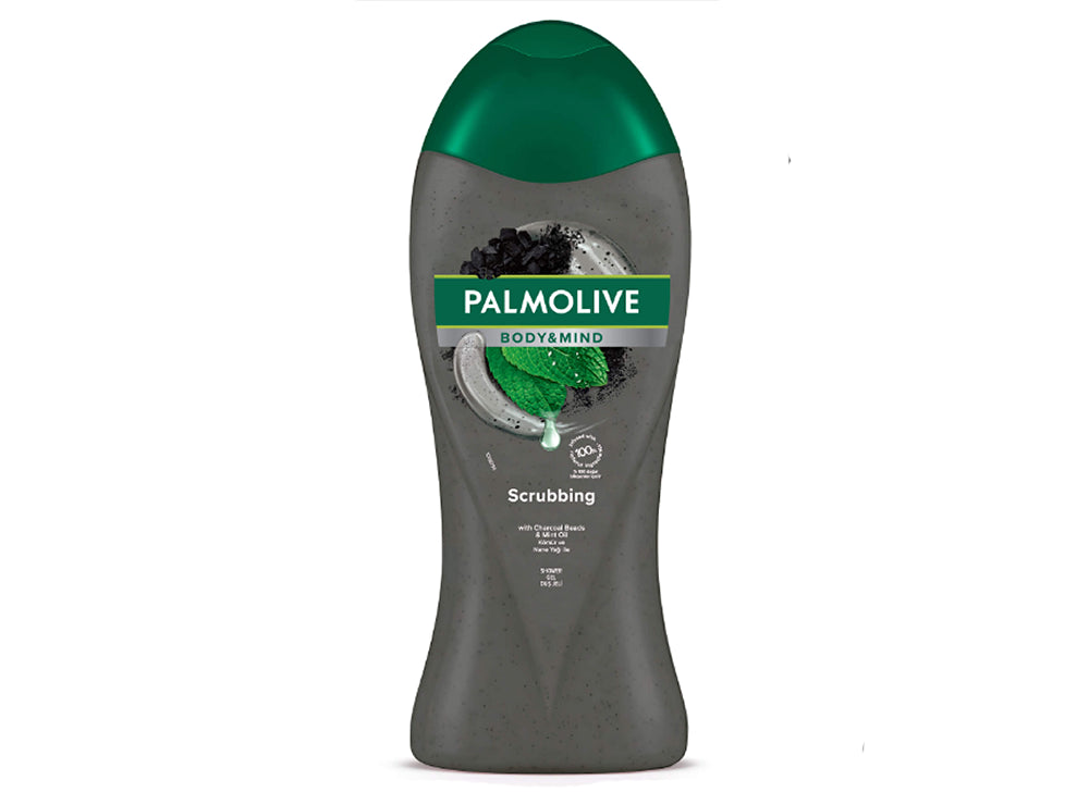 Palmolive Shower Scrub Charcoal & Mint