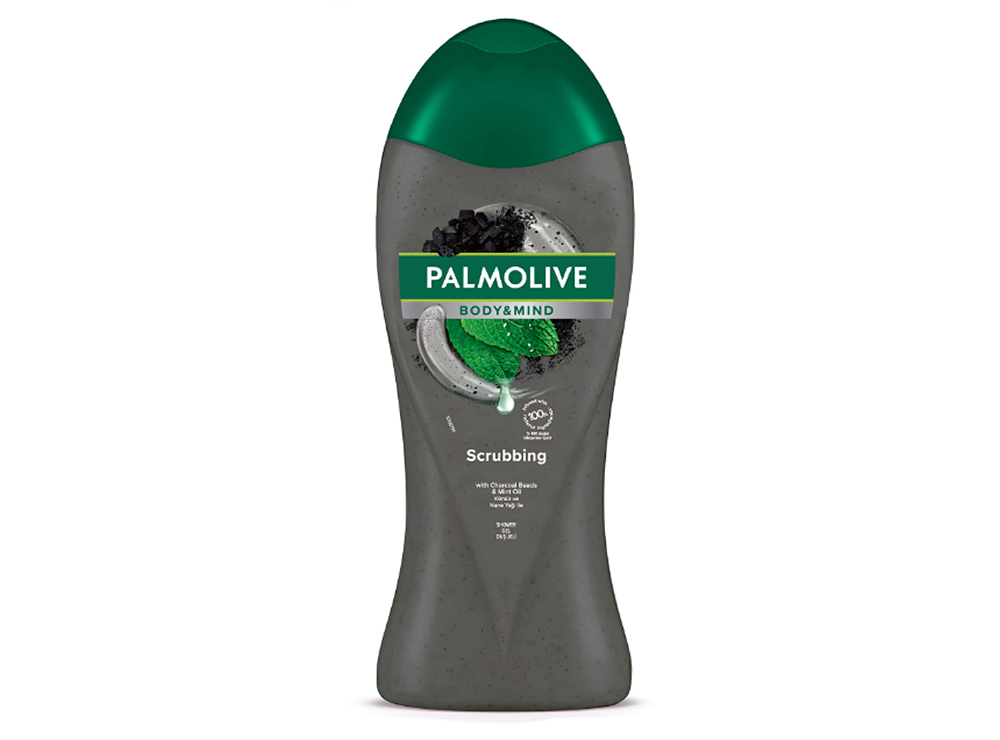 Palmolive Shower Scrub Charcoal & Mint 500 ml