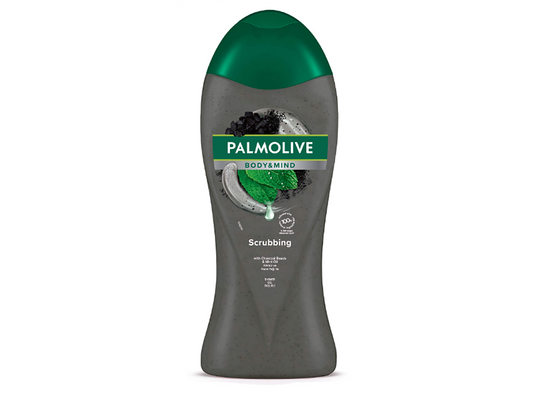 Palmolive Shower Scrub Charcoal & Mint 500 ml