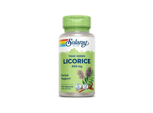 Solaray Licorice 450Mg 100 capsules
