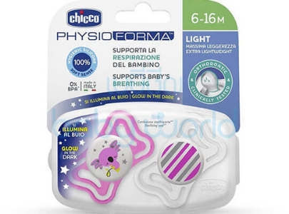 Chicco Physiologic Soother X2 6 to 16M+