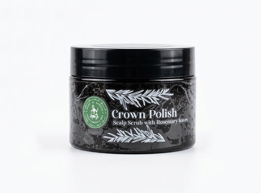 Khan Al Saboun Rosemary Crown Polish Scalp Scrub 150 g