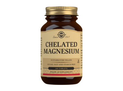 Solgar Magnesium Chelated 100 Tab 100 tabs