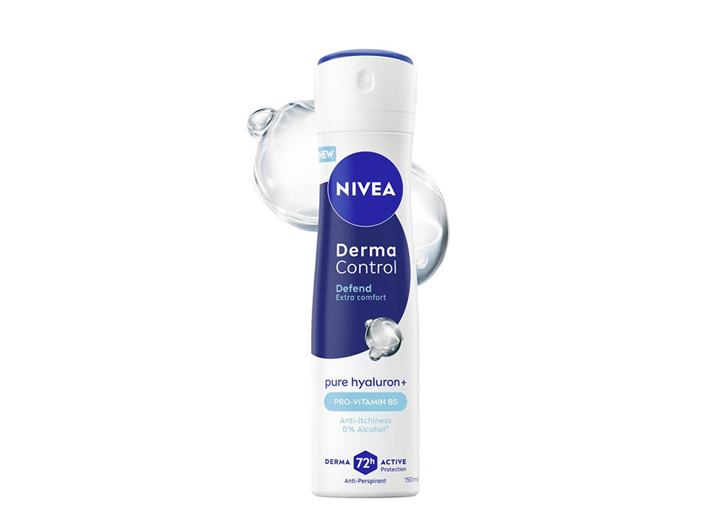 Nivea Deo Spray Derma Control Defend Extra Comfort For Women 150 ml