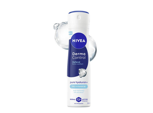 Nivea Deo Spray Derma Control Defend Extra Comfort For Women 150 ml