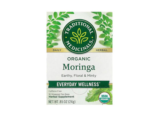 Organic Moringa Caffeine Free Tm Tea Bags 16 bags