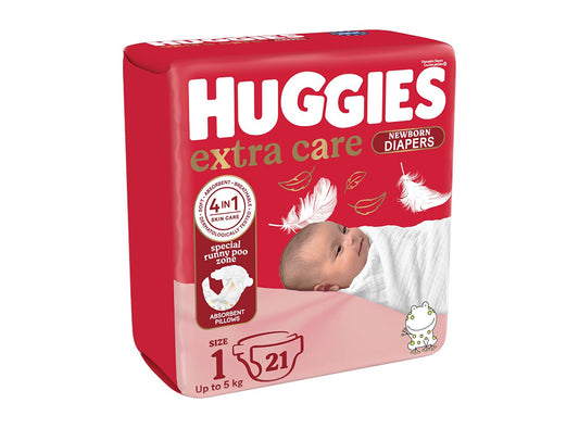 Huggies 1 (0-5 Kg 21 D)