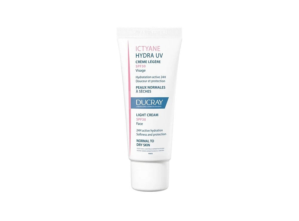 Ducray Ictyane Hydra Uv Creme Legere Visage Spf30 40 ml