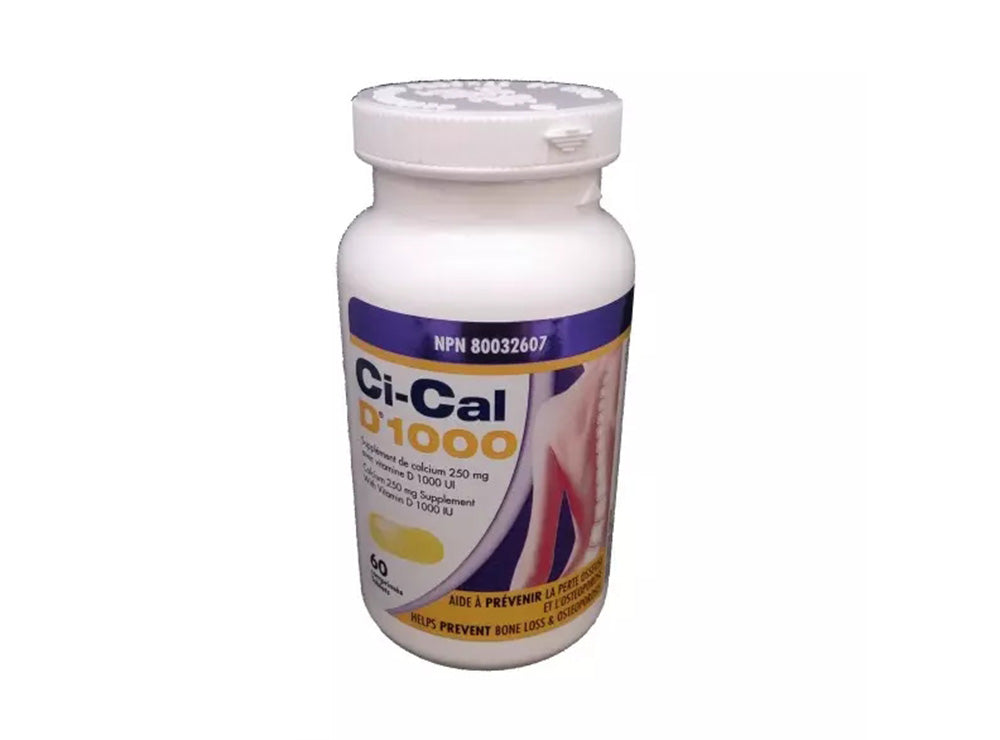 Ci-Cal D 1000 60 capsules