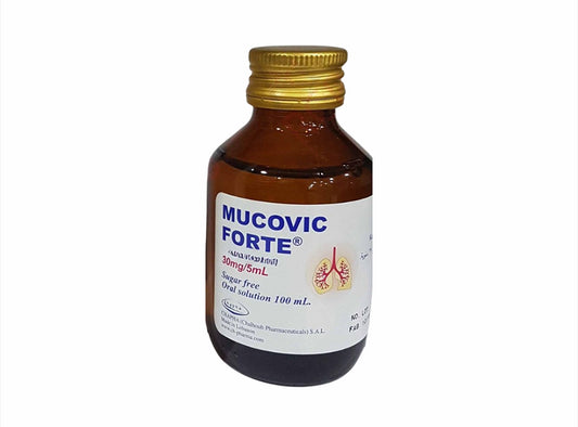 Mucovic Forte 30Mg Syrup 150 ml