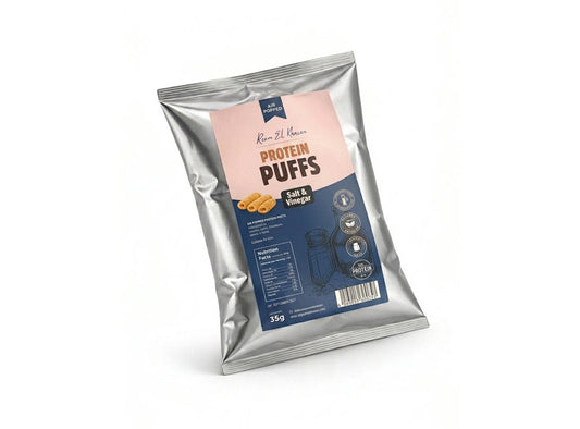 Reem El Khazen Protein Puffs Salt & Vinegar 8.4G Protein 35 g