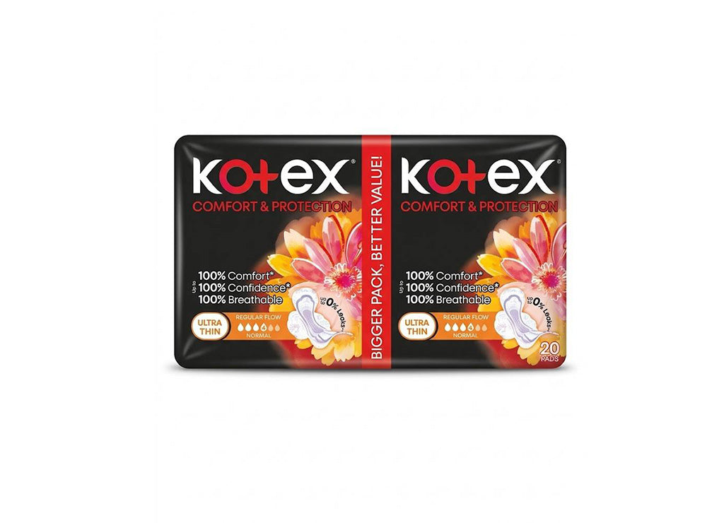 Kotex Ultra Thin Normal Duo 20 pieces