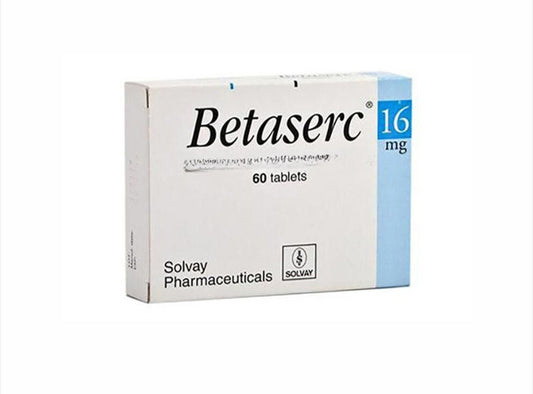 Betaserc 16Mg 60 tablets