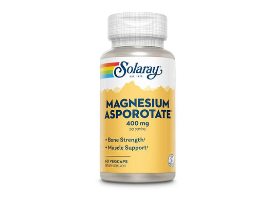 Solaray Magnesium Asporotate 400Mg 60 pieces