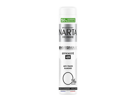 Narta Deo Spray Homme Invisimax 0% Alcohol 200 ml