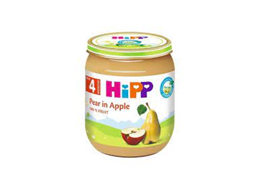 Hipp Pear In Apple (4 Months) 125 g