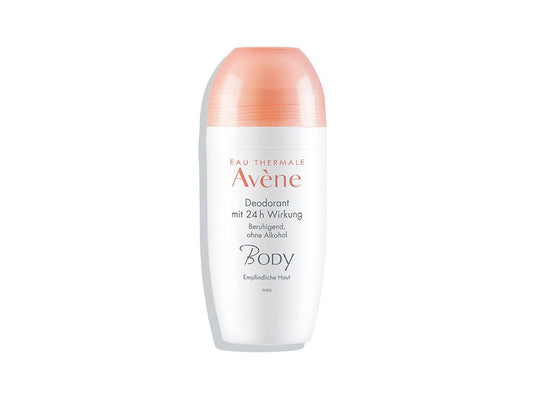 Avene Deodorant Efficacite 24H Roll On Alcohol Free 50 ml