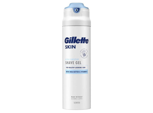 Gillette Shaving Gel Ultra Sensitive Scented 200 ml