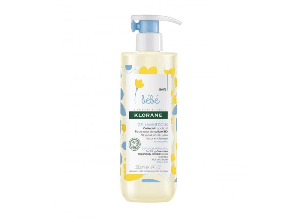 Klorane Bebe Gel Douceur Moussante 500 ml