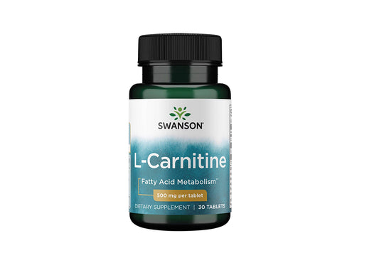 Swanson L Carnitine 500Mg 30 pieces