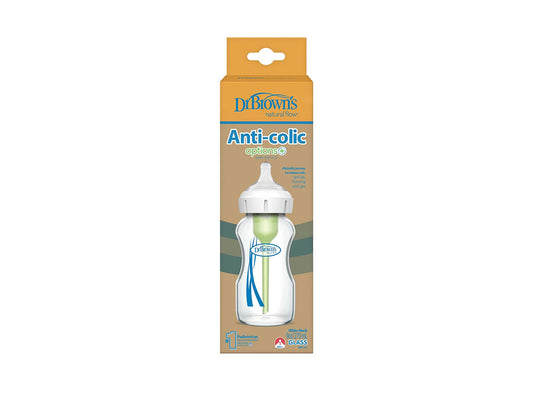 Dr Brown's Options + Anti Colic (Glass) Bottle 0M+ 270 ml