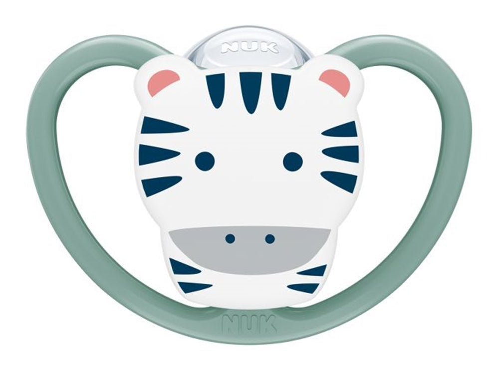 Nuk Pacifier 6-18 Space (Max. Airflow) Zebra