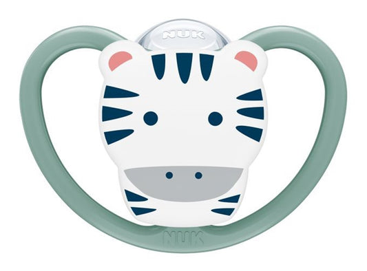 Nuk Pacifier 6-18 Space (Max. Airflow) Zebra